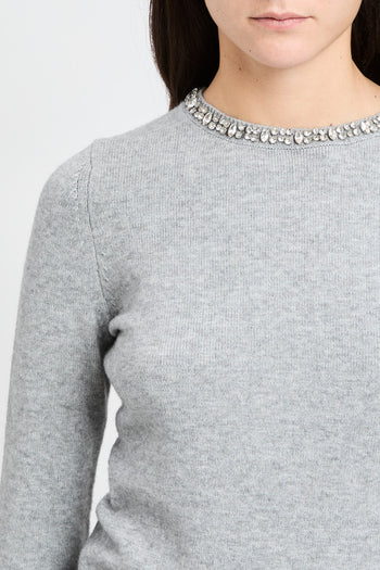 Maglia girocollo Kaos con strass - 7