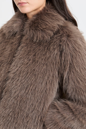 Pelliccia ecologica Kaos con zip - 3