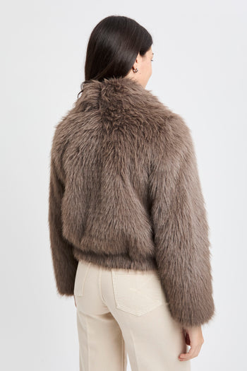 Pelliccia ecologica Kaos con zip - 6