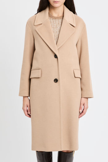 Cappotto lungo monopetto Kaos - 4