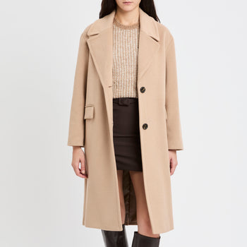 Cappotto lungo monopetto Kaos - 9