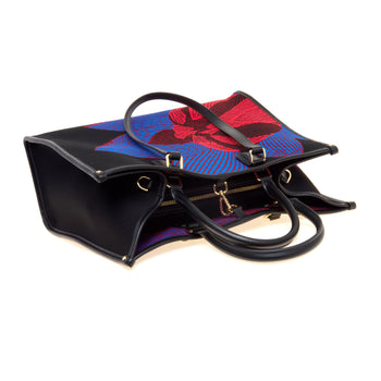 Borsa My Best Bag Atena-Biophilia in tessuto jaquard (misura grande) - 3