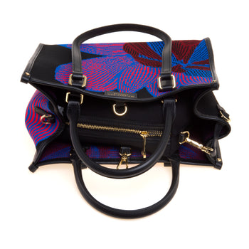 Borsa My Best Bag Atena-Biophilia in tessuto jaquard (misura piccola) - 3