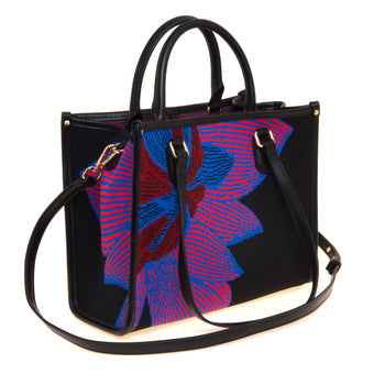 Borsa My Best Bag Atena-Biophilia in tessuto jaquard (misura piccola) - 5