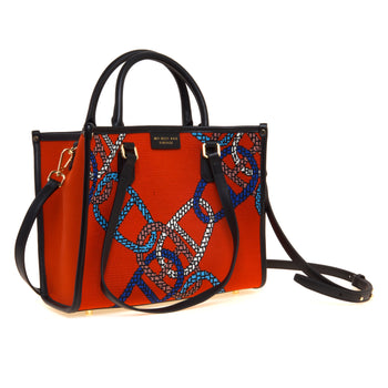 Borsa My Best Bag Atena-Cruise in tessuto jaquard (misura piccola) - 5