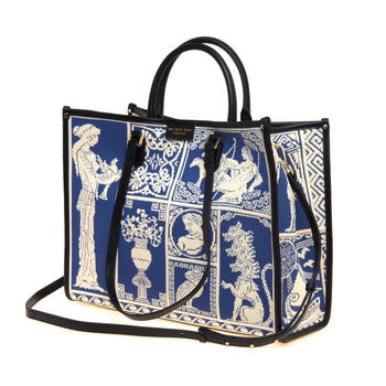 Borsa My Best Bag Atena-Agorà in tessuto jaquard (misura grande) - 4