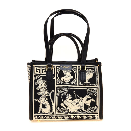 Borsa My Best Bag Atena-Agorà in tessuto jaquard (misura piccola)