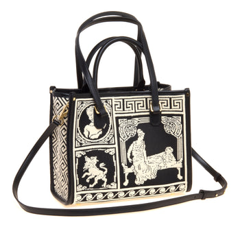 Borsa My Best Bag Atena-Agorà in tessuto jaquard (misura piccola) - 3