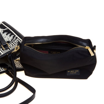 Borsa My Best Bag Atena-Agorà in tessuto jaquard (misura piccola) - 4