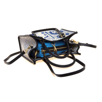 Borsa My Best Bag Atena-Agorà in tessuto jaquard (misura piccola) - 4