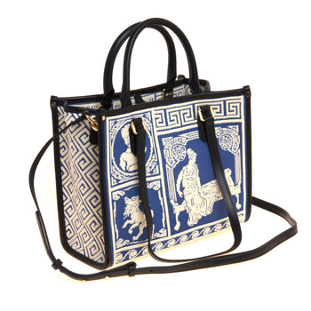 Borsa My Best Bag Atena-Agorà in tessuto jaquard (misura piccola) - 5