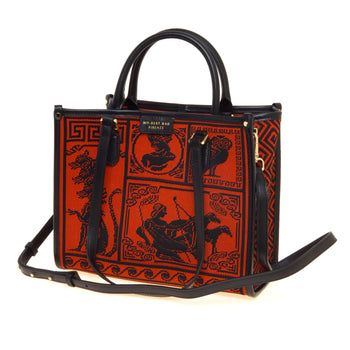 Borsa My Best Bag Atena-Agorà in tessuto jaquard (misura piccola) - 3