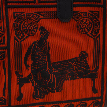 Borsa My Best Bag Atena-Agorà in tessuto jaquard (misura piccola) - 4