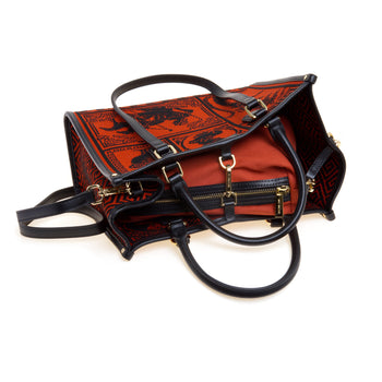 Borsa My Best Bag Atena-Agorà in tessuto jaquard (misura piccola) - 5