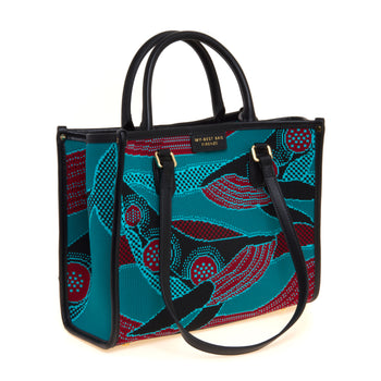 Borsa My Best Bag Atena-Biosphere in tessuto jaquard (misura piccola) - 3