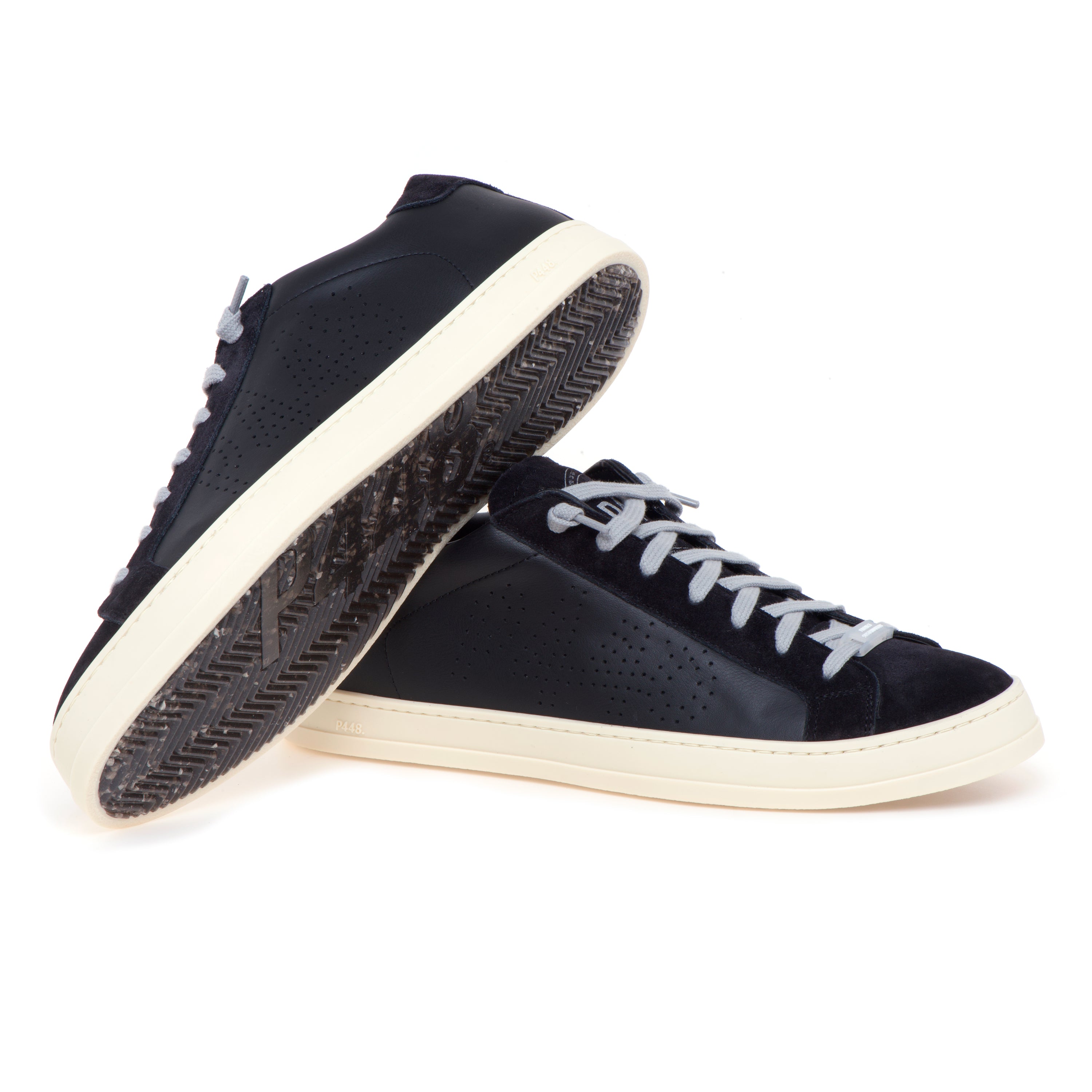 Sneaker P448 John in pelle e camoscio su The Mooder