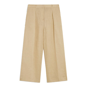 Semicouture pantalone Pureza in lino - 6