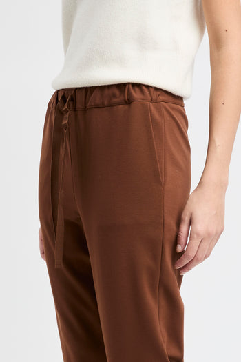 Pantalone Semicoutire "Buddy" in poliviscosa con coulisse - 4