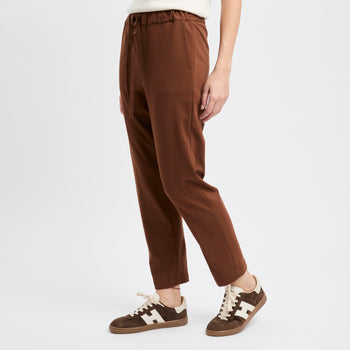 Pantalone Semicoutire "Buddy" in poliviscosa con coulisse - 8