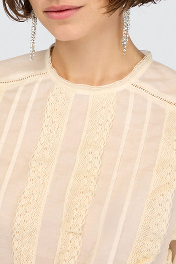 Blusa Amanda di Semicouture in mussola di cotone - 4
