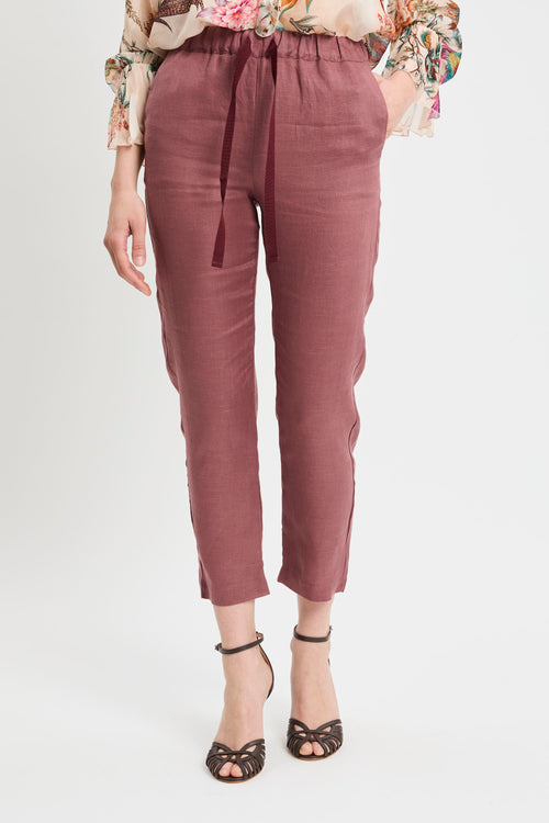 Pantalone Buddy di Semicouture in popeline di cotone