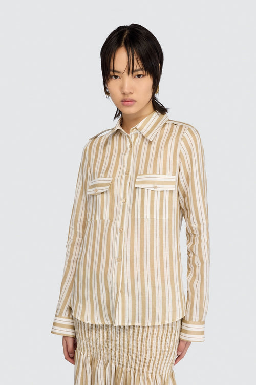 Camicia Kylie di Semicouture in lino