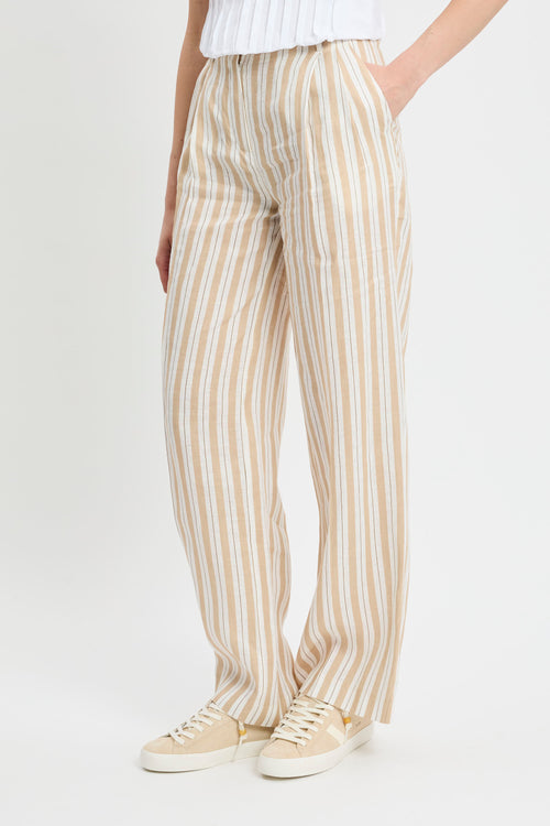 Pantalone Cressidra di Semicouture a righe in cotone