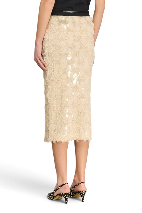 Gonna longuette Semicouture Bindy con paillettes - 2
