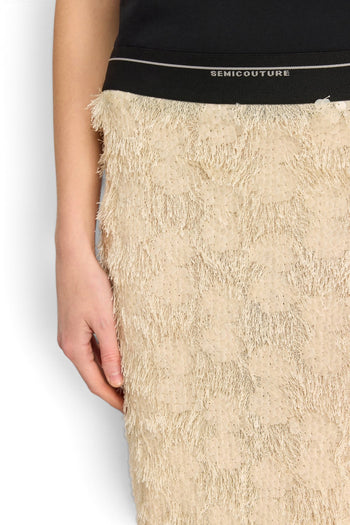 Gonna longuette Semicouture Bindy con paillettes - 3