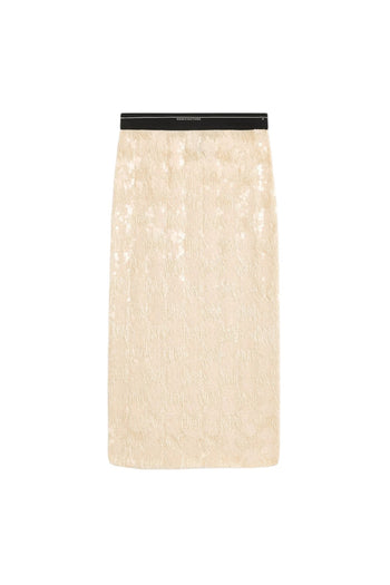 Gonna longuette Semicouture Bindy con paillettes - 4