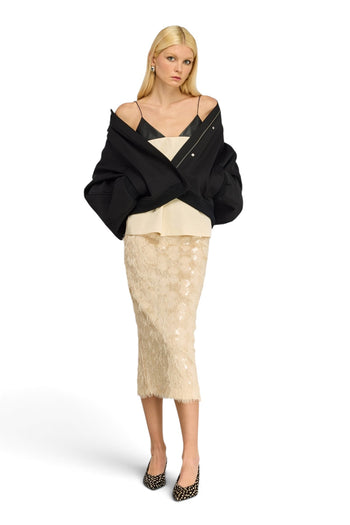 Gonna longuette Semicouture Bindy con paillettes - 5