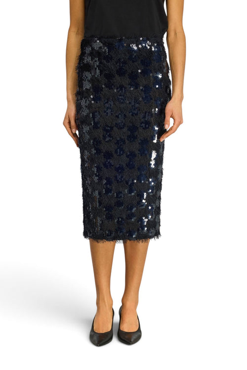 Gonna longuette Semicouture Bindy con paillettes - 1