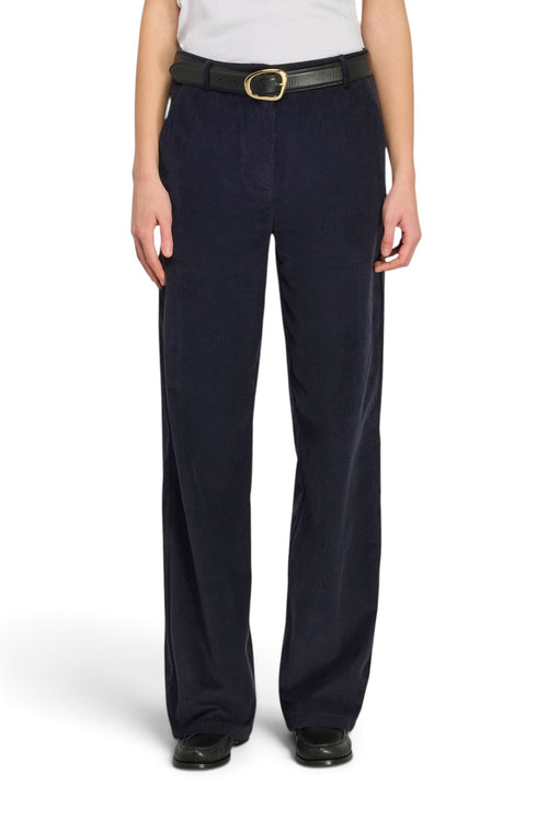Pantalone Semicouture Quennie in velluto a coste - 1