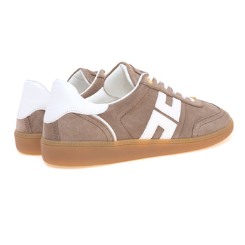 Sneaker Elisabetta Franchi in camoscio con logo in pelle - 3