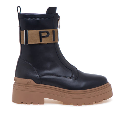 Polacco senza lacci Pinko con maxi lettering