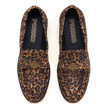 Mocassino Pinko in cavallino maculato - 5