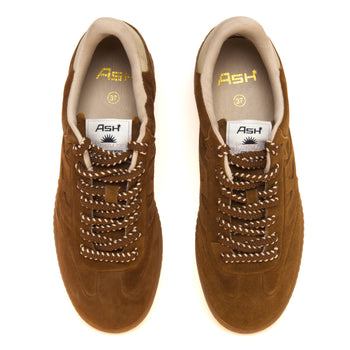 Sneaker Ash Siena in camoscio con fondo miele - 5