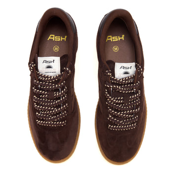 Sneaker Ash Siena in camoscio con fondo miele - 5