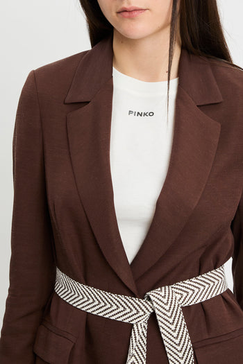 Giacca Kaos in cotone misto lino e viscosa - 10