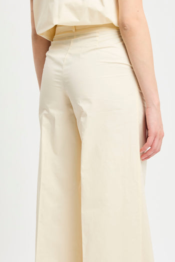 Bermuda kaos in misto viscosa con cintura in tessuto - 6