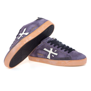 Sneaker Premiata Steven in camoscio - 4