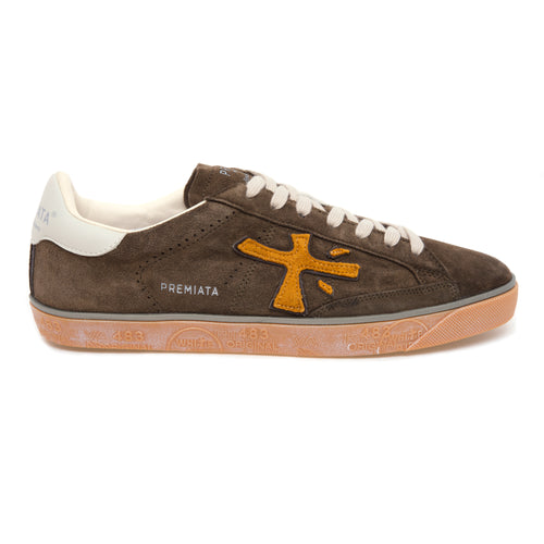 Sneaker Premiata Steven in camoscio
