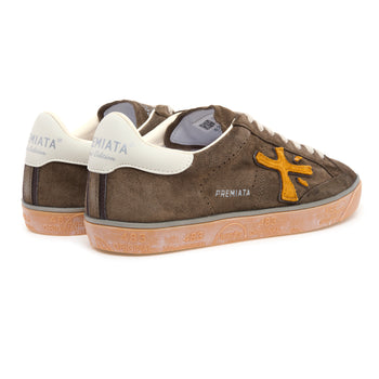 Sneaker Premiata Steven in camoscio - 3