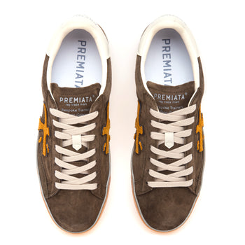 Sneaker Premiata Steven in camoscio - 5