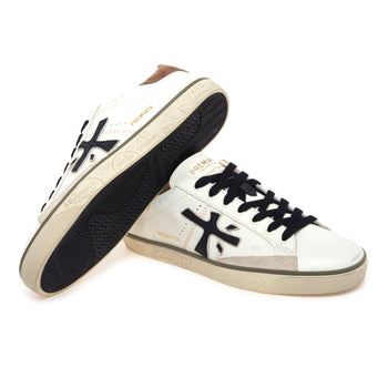 Sneaker Premiata Steven in camoscio - 4