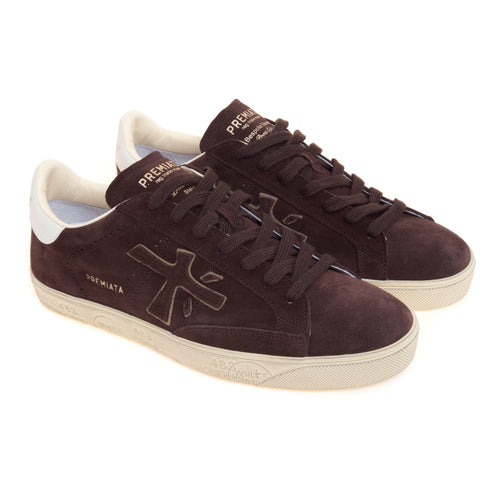 Sneaker Premiata Steven in camoscio - 2