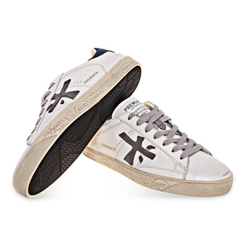 Sneaker Premiata Steve in pelle - 4