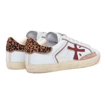 Sneaker Premiata Steven in pelle - 3