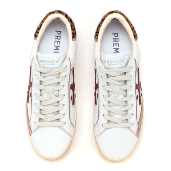 Sneaker Premiata Steven in pelle - 5