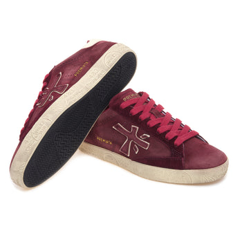 Sneaker Premiata Steven in camoscio - 4